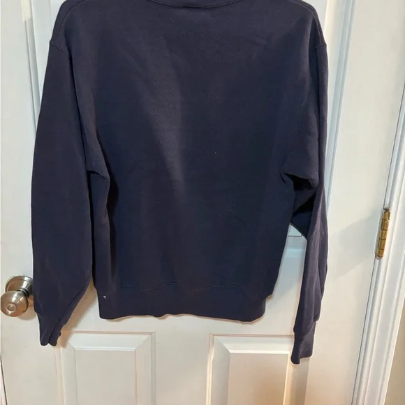 NFL Chicago Bears Navy and Orange Crewneck Sweater - Picture 6 of 7